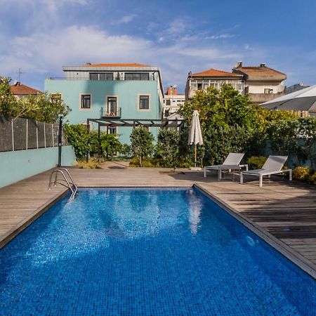Central Studio W/ Pool, Ac & Patio By Lovelystay Porto Exterior photo