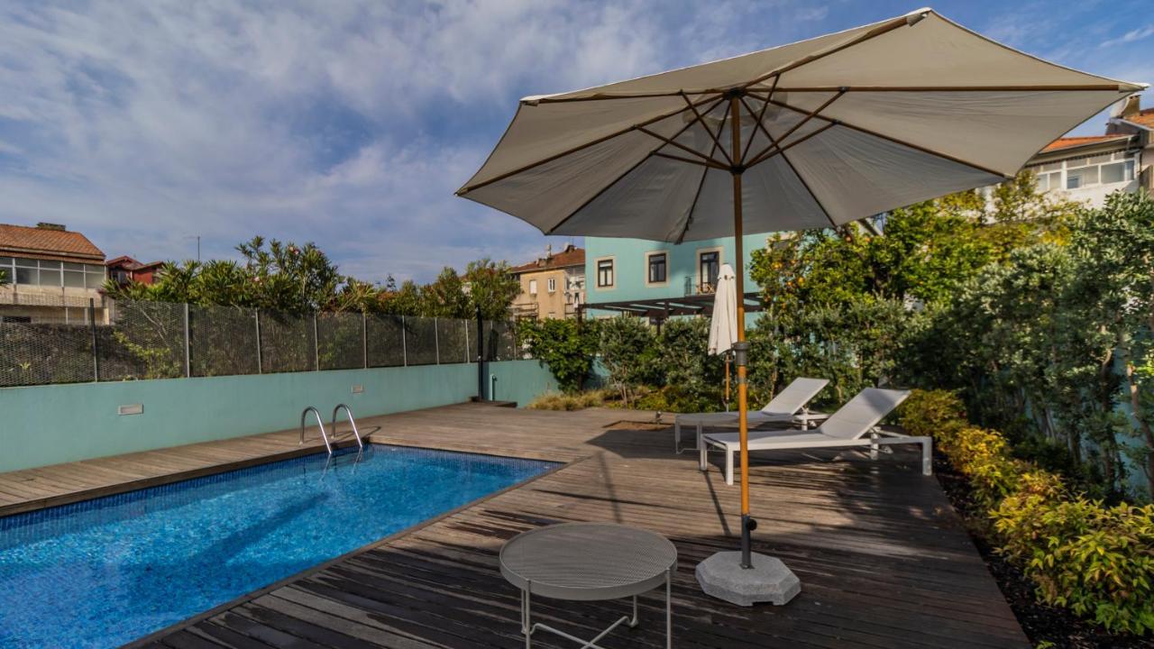 Central Studio W/ Pool, Ac & Patio By Lovelystay Porto Exterior photo